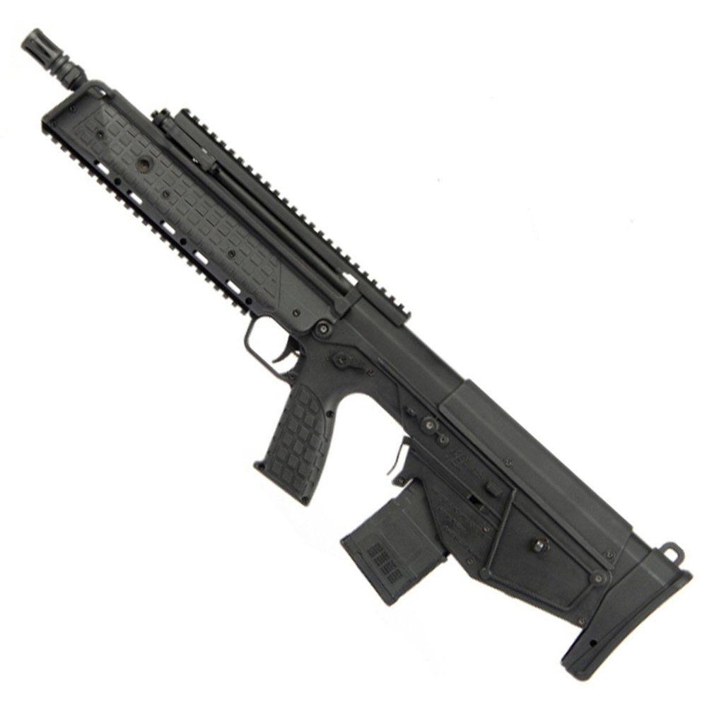 Experience the rare Kel-Tec Licensed RDB17 automatic assault rifle in the airsoft field. This bullpup-designed AEG features a nylon fiber outer body, ambidextrous controls, and a fully reinforced EFCS metal gearbox. Get it at ReplicaAirguns.ca.