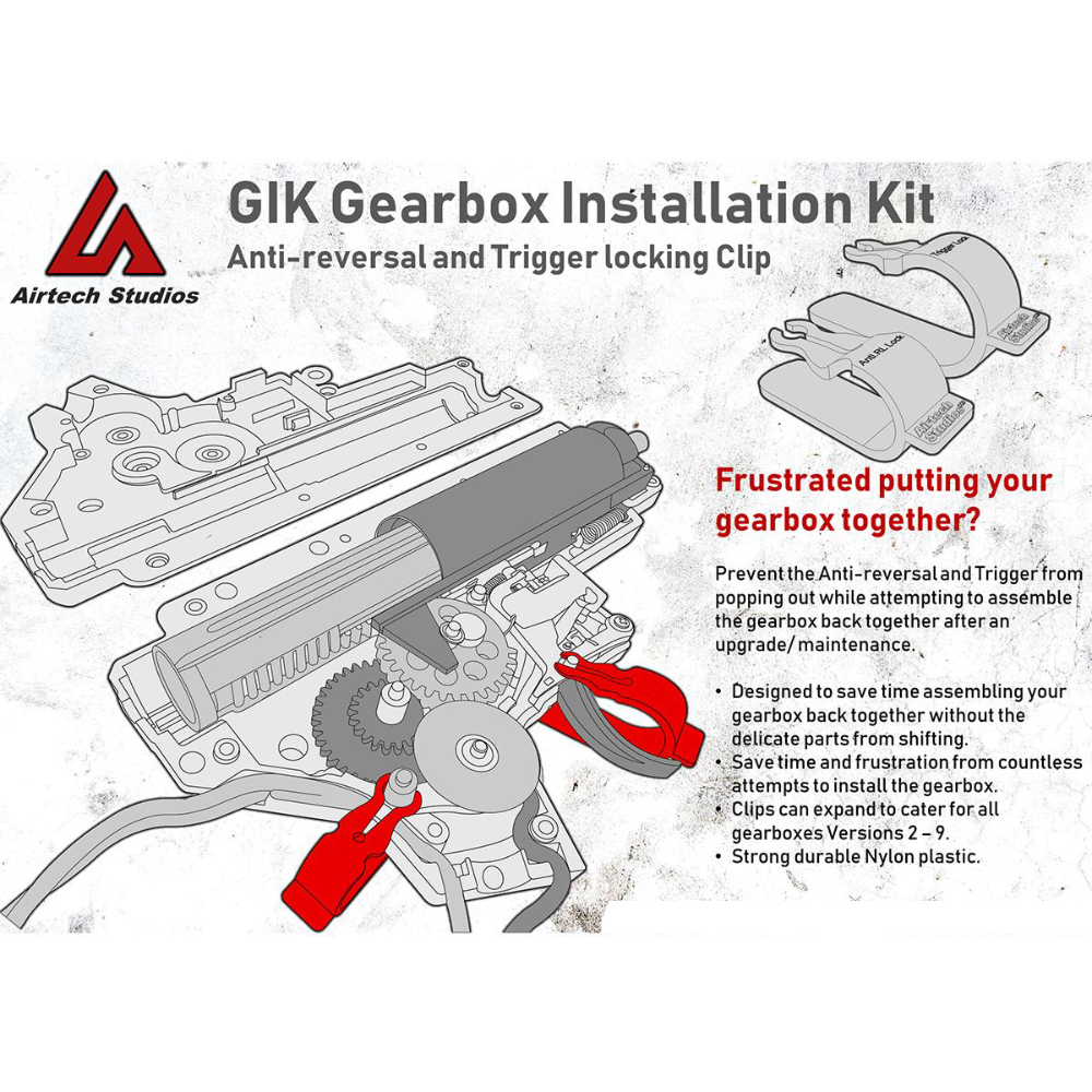 Anti-Reversal Lock / Trigger Locking Clip for AEG