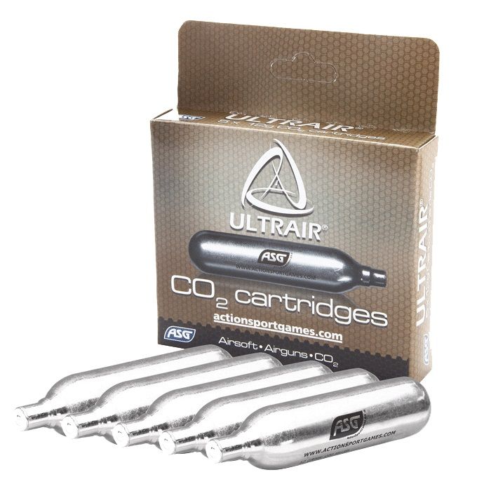 Ultrair 12g 5pc Co2 Cartridge