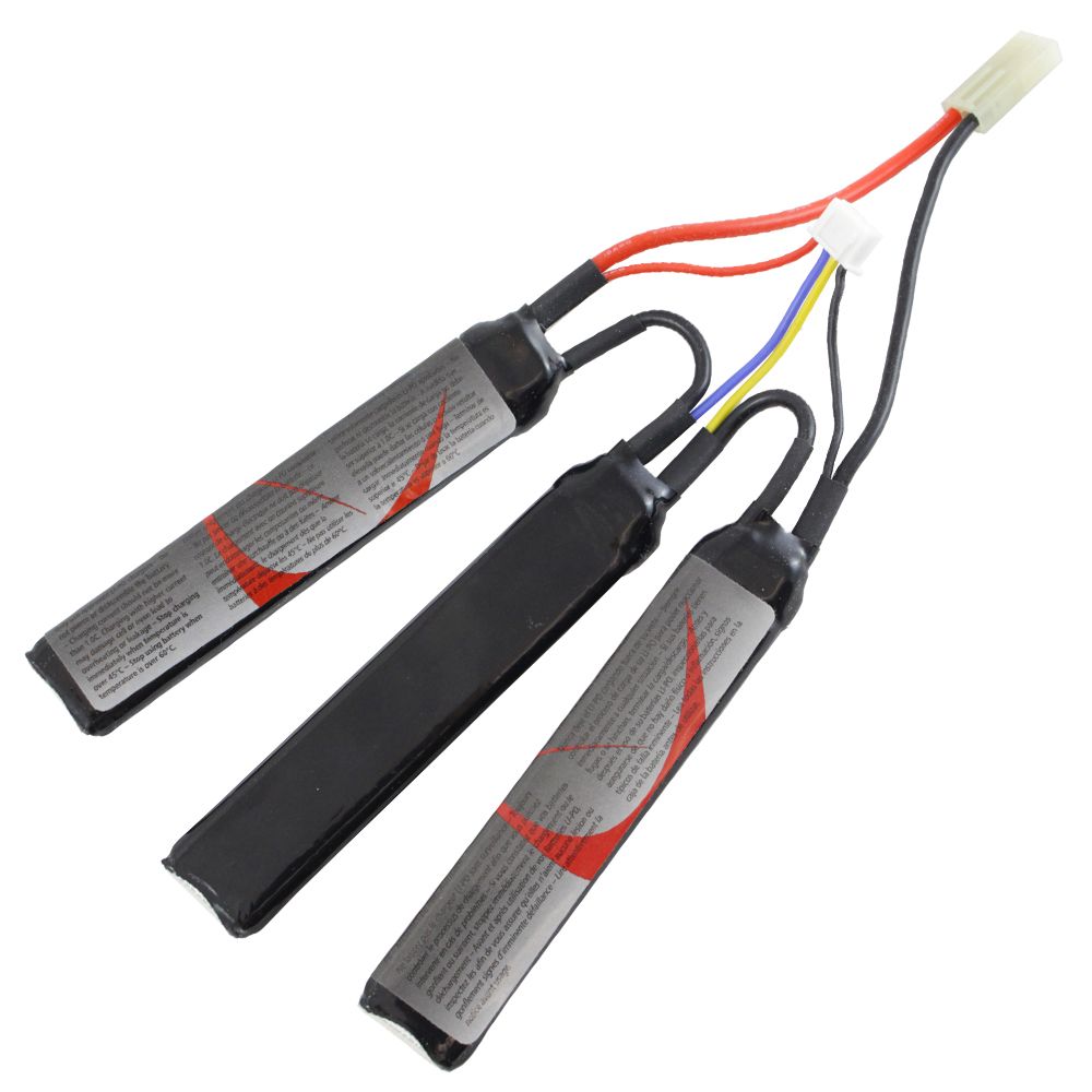 11.1V 1300mAh LiPO Split Cell AEG Battery