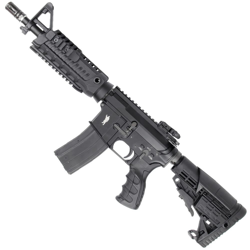 CAA M4 CQB Black GBB Airsoft Rifle