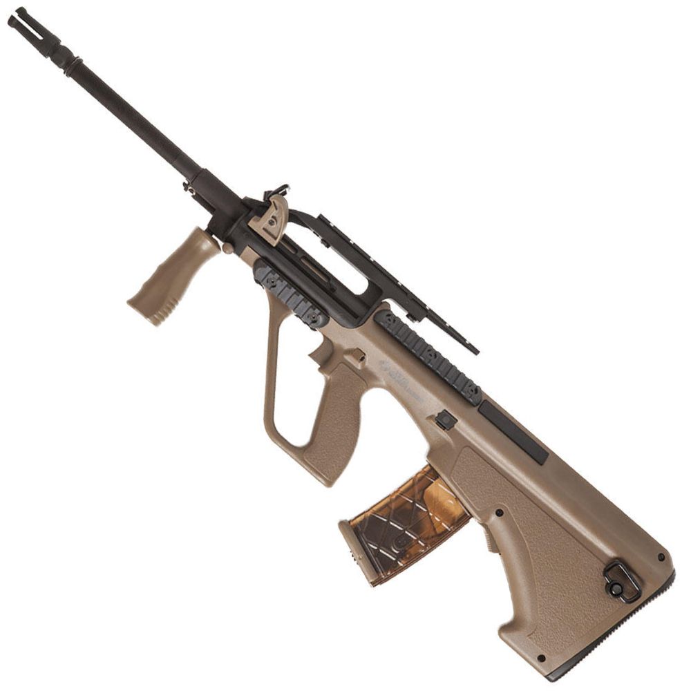 ASG Steyr AUG A2 Tan AEG Rifle | ReplicaAirguns.ca