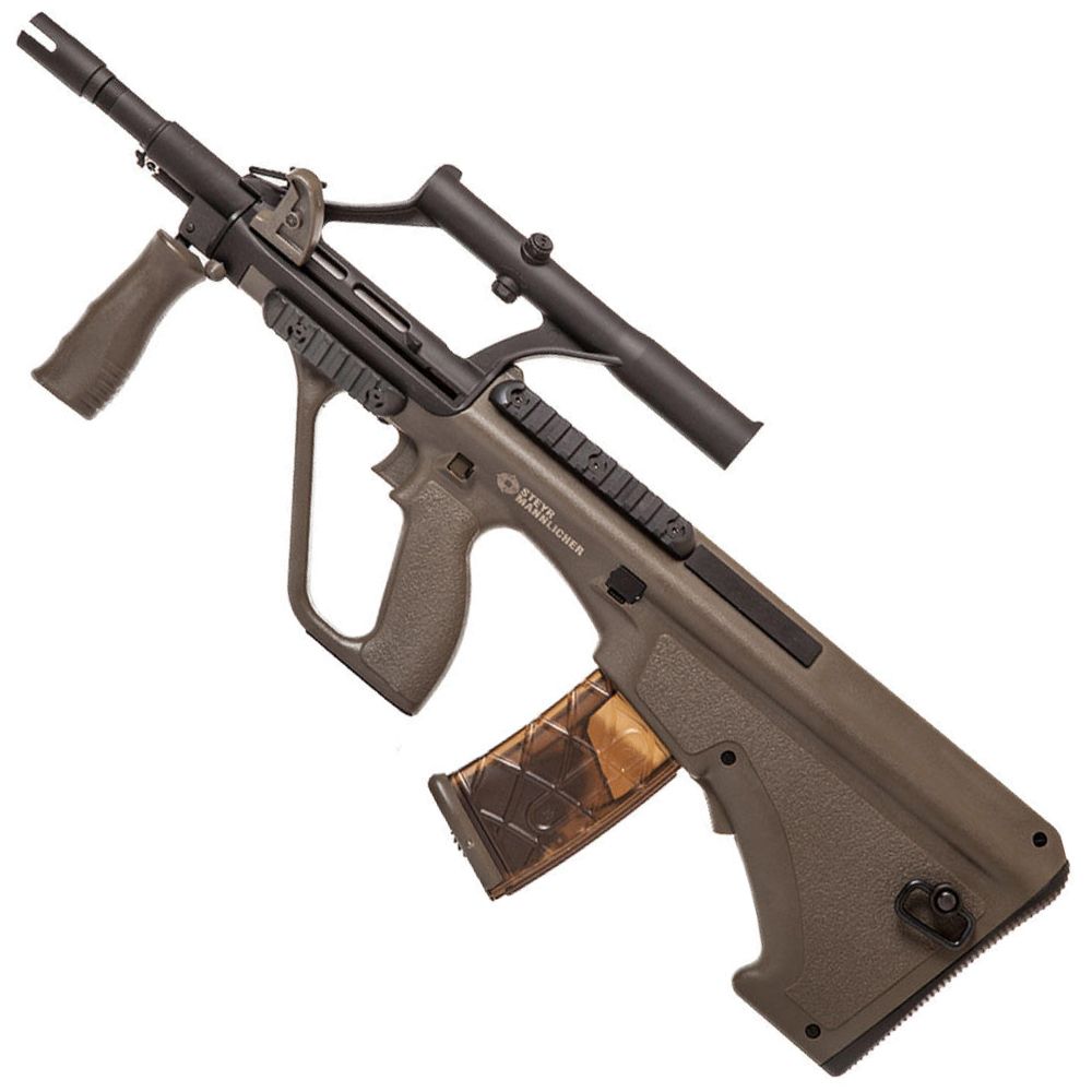 STEYR AUG A1 ガスガン ASG Steyr AUG A1 Compact OD AEG Rifle | ReplicaAirguns.ca