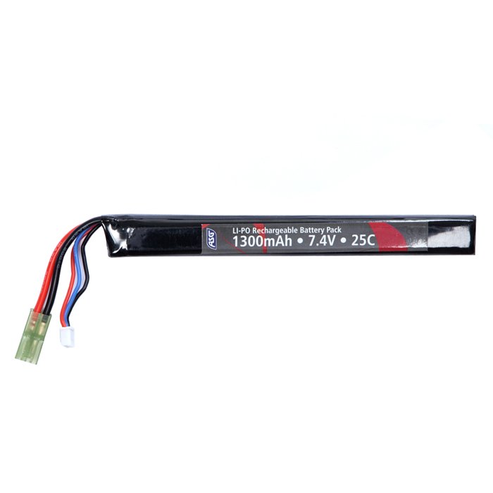 Li-Po Single Stick 7.4 V 1300 Mah Battery