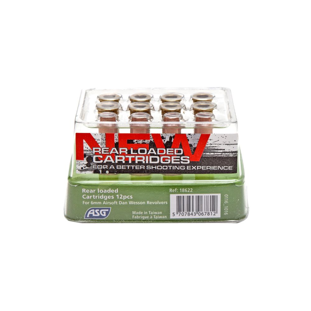 CNC Rear Load 6mm 12pc Cartridges For DW 715