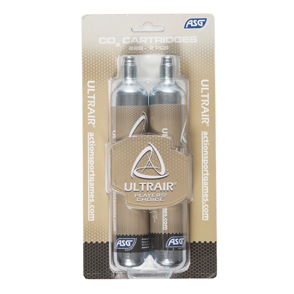 Ultrair 88 Gram CO2 Cartridge - 2 Pcs