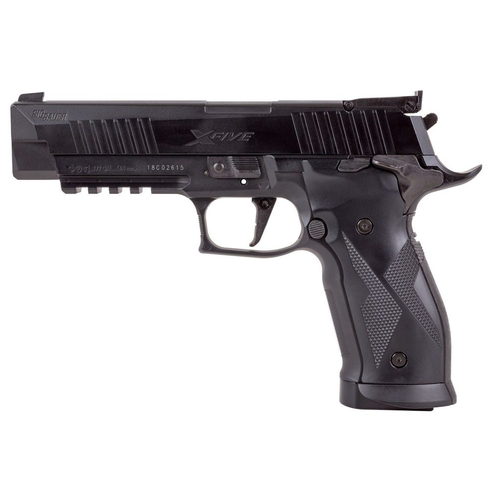 Sig Sauer X-Five ASP Blowback Steel BB/Pellet Gun