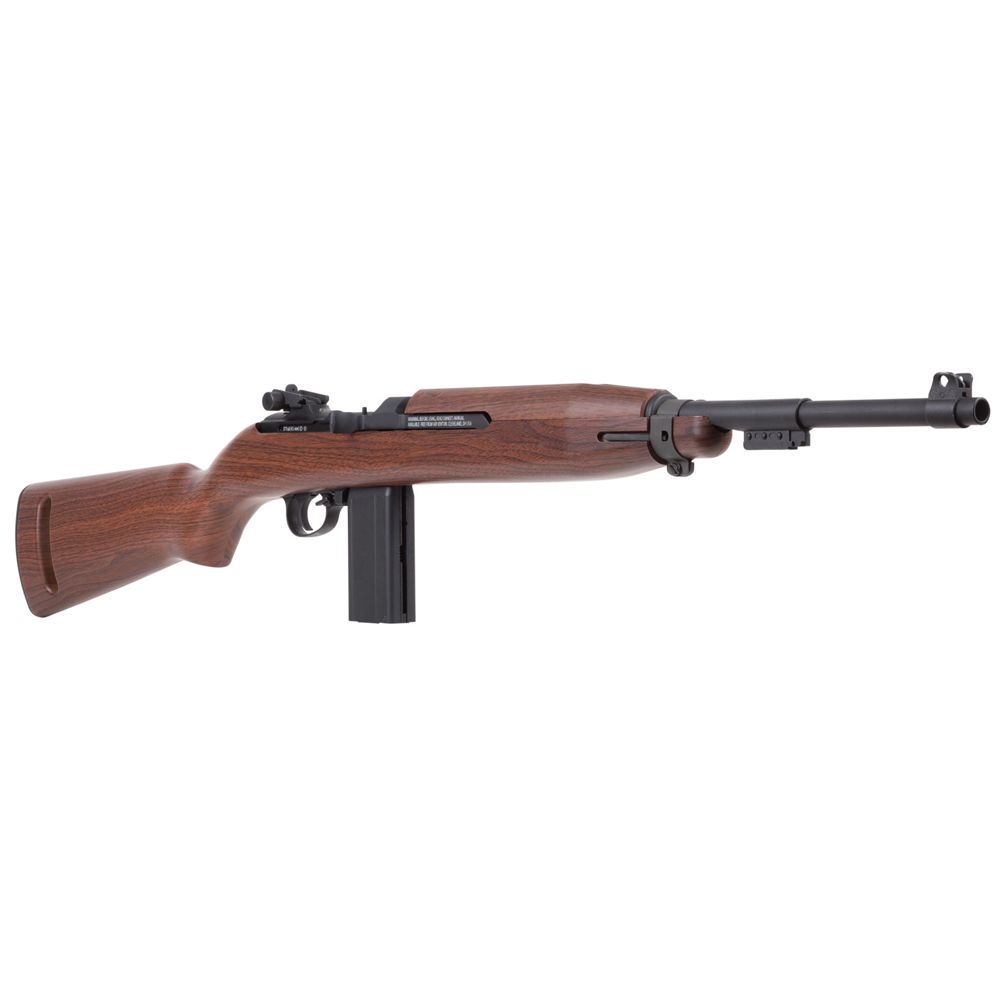 Explore the Springfield Armory M1 Carbine CO2 BB Rifle, a detailed replica of the authentic semi-automatic M1 Carbine with realistic blowback action. Perfect for collectors and history enthusiasts. Available at ReplicaAirguns.ca!