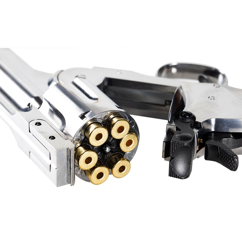 Barra Airguns Schofield No.3 Pellet/BB Revolver 5 In