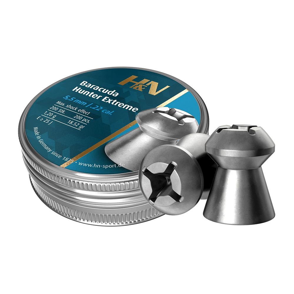 Purchase H&N Baracuda Extreme Hunter 200 count .22 Pellets ...