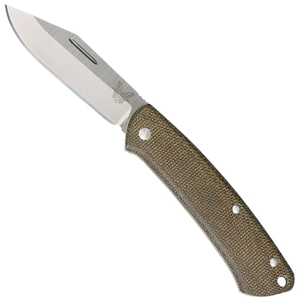 Proper Folding Knife - Plain Edge - Micarta Handle 
