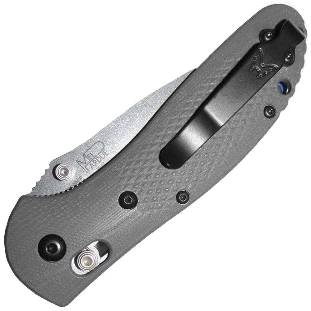 Benchmade Mini Griptilian Folding Knife - Plain Blade