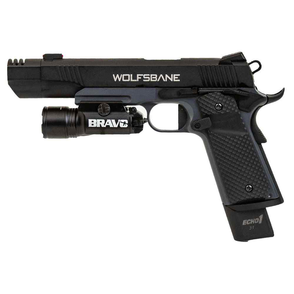 Pistol Wolfsbane with Bravo STL800 Flashlight Combo by Echo1