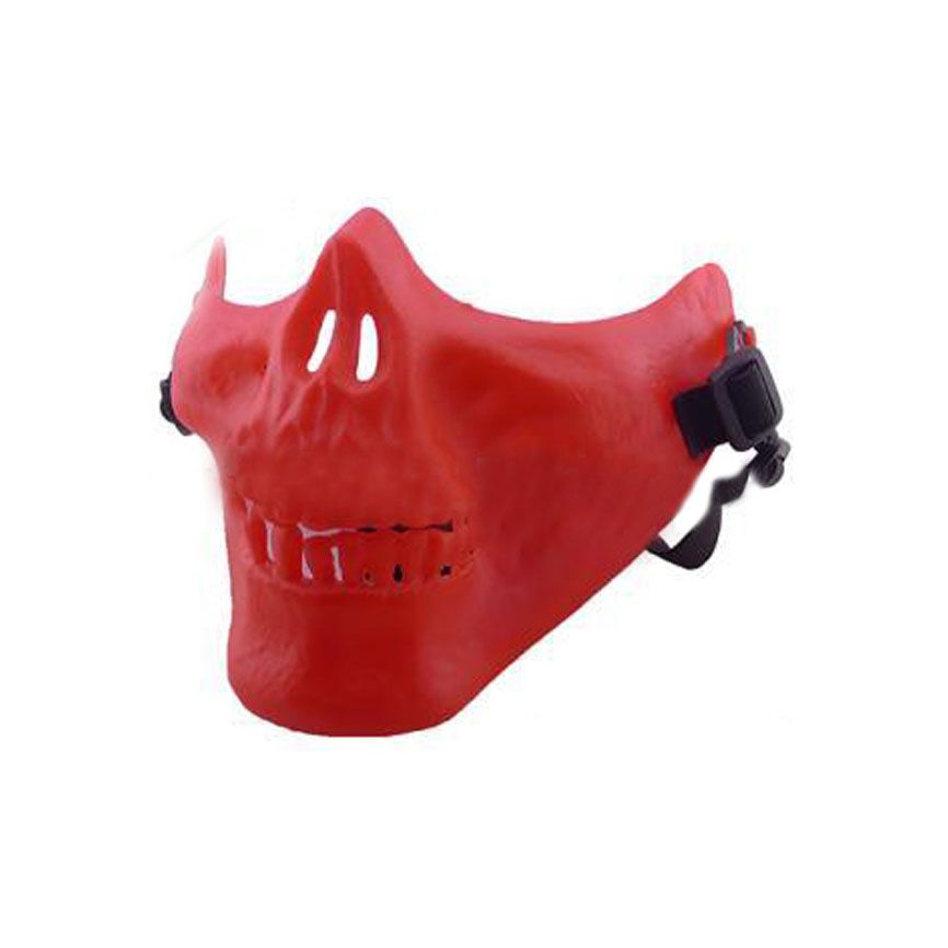 Red Worrior Half Face Mask