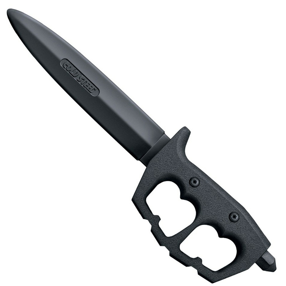 Cold Steel Trench Rubber Trainer Fixed Knife - Black