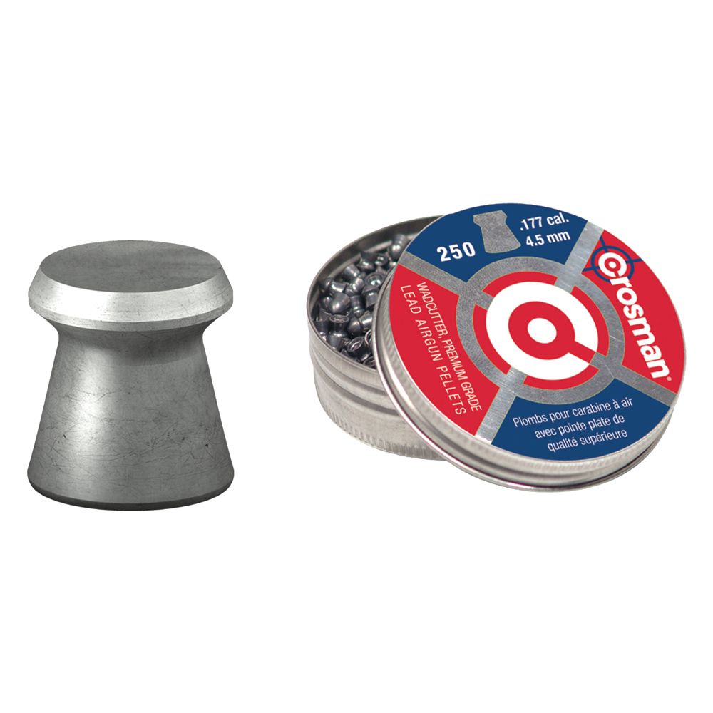 Crosman .177 Caliber 250rd Wadcutter Pellets