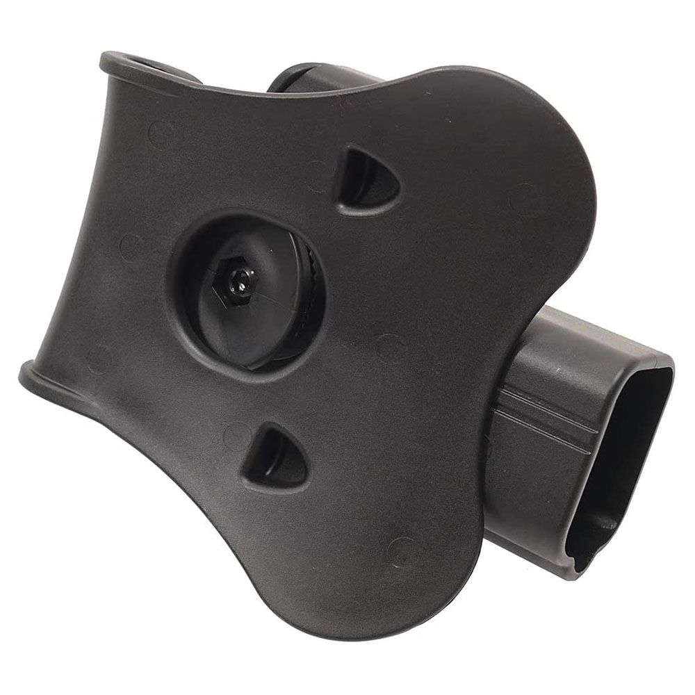 Amomax Holster in black, compatible with Smith & Wesson M&P 9mm and Tokyo Marui/WE/VFC M&P9 Series. Versatile design for daily use, outdoor sports, and fast-paced competitions.