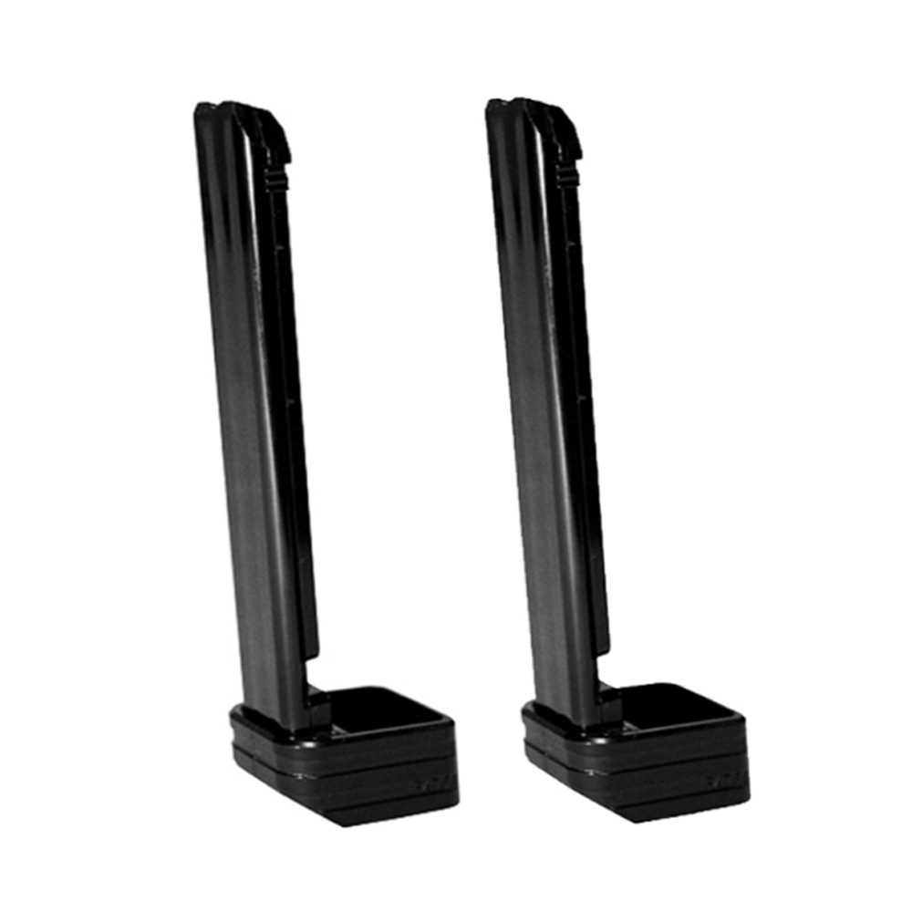 Increase your shooting capacity with 2 clips for the Daisy 5170 pistol. Each clip holds 21 .177 cal steel BBs. Get more shots loaded and ready at ReplicaAirguns.ca.