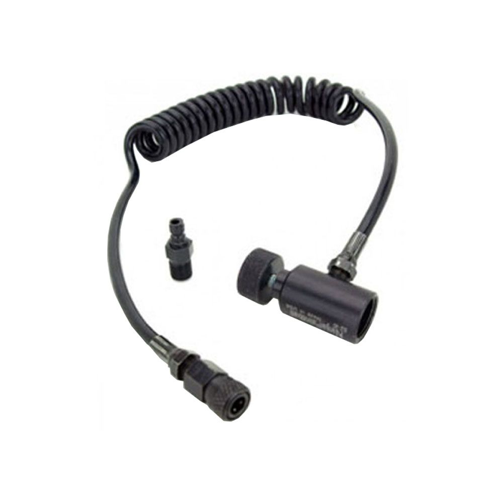 View the Blackbird Bulk Air Kit for enhanced power and shot consistency. Includes a 3000psi coiled remote hose and CNC machined steel fitting for the Drozd Blackbird. Get it at ReplicaAirguns.ca.