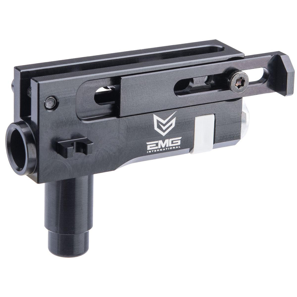 Upgrade your AK series Airsoft AEG with the striking EMG Blue CNC machined handguard. Crafted from aluminum alloy (EN AW 7075) for durability, this handguard includes all required hardware. Available at ReplicaAirguns.ca.