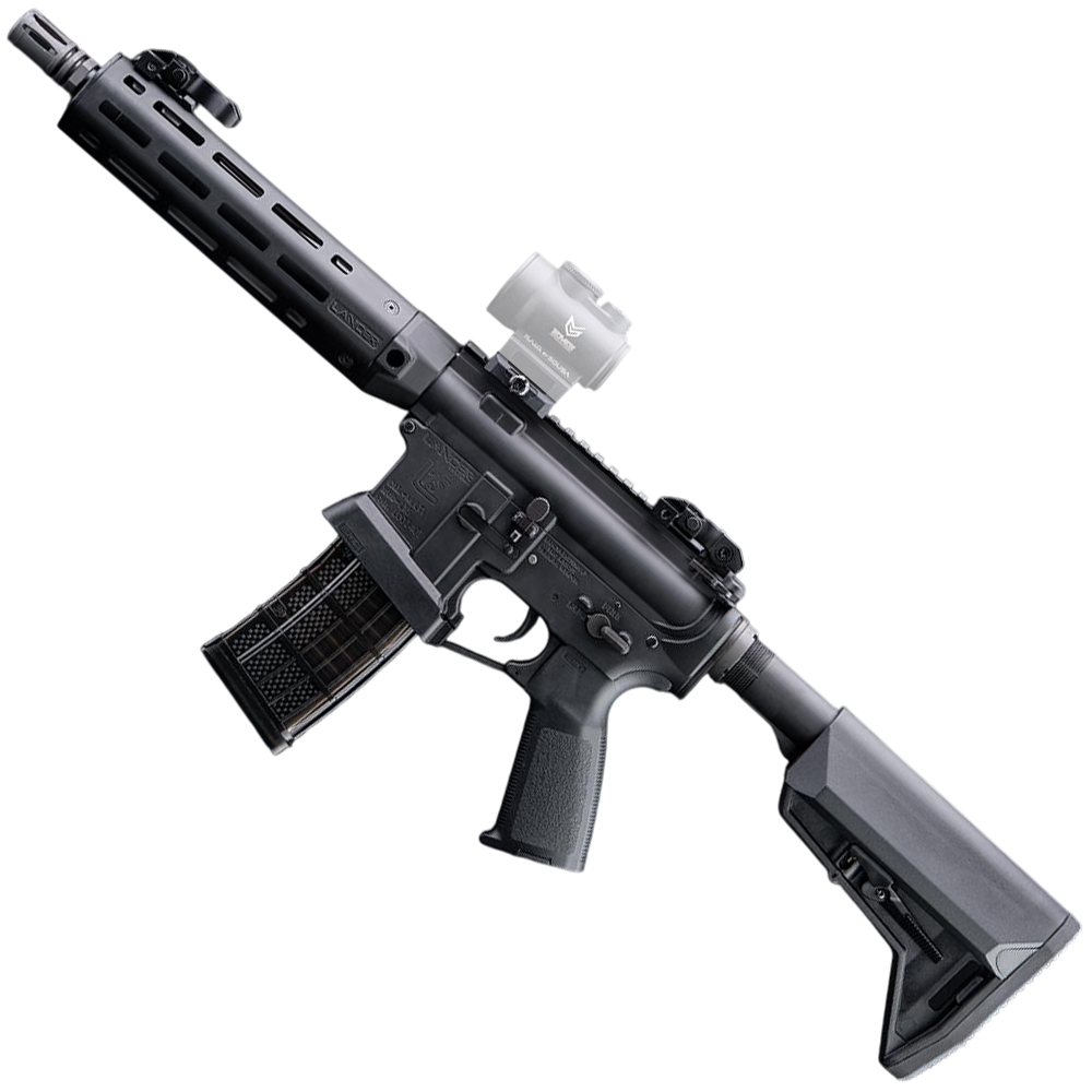 EMG L15 Airsoft AEG Rifle - 15'' - Black Handguard 