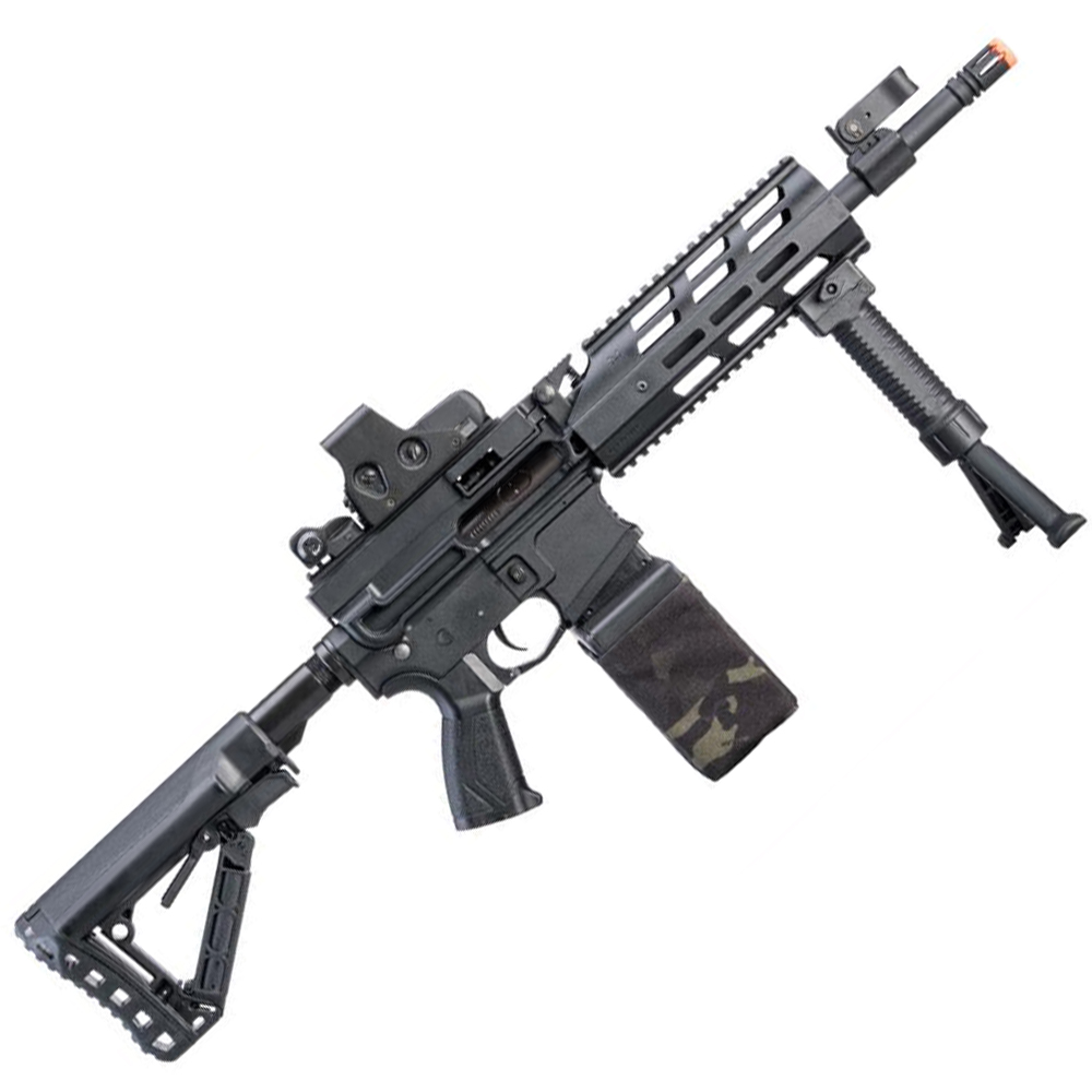 G&G CM16 LMG Light Airsoft AEG Machine Gun