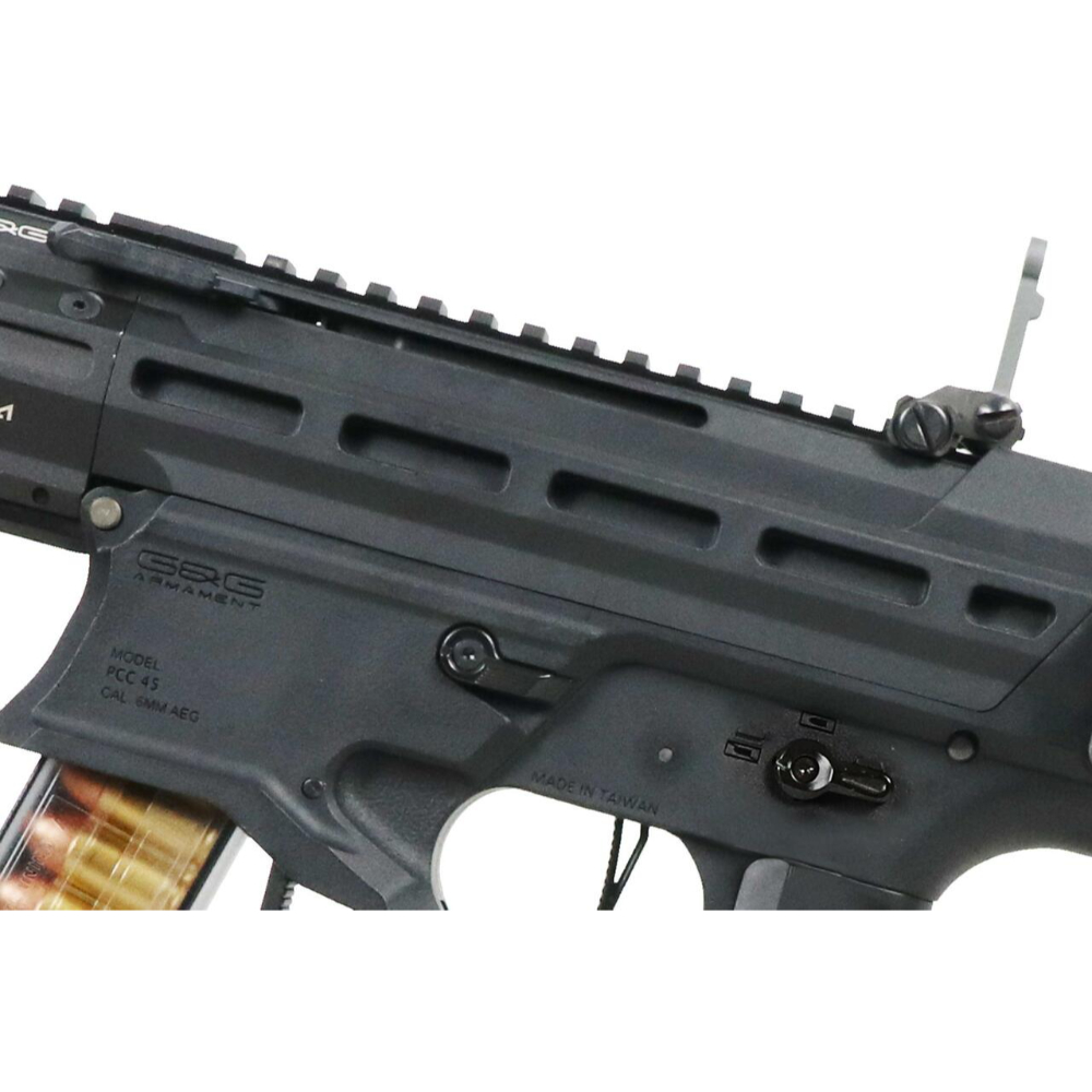 Explore the G&G Armament Lightweight SMG Airsoft AEG at ReplicaAirguns.ca. Premium airsoft gear for an immersive gaming experience.