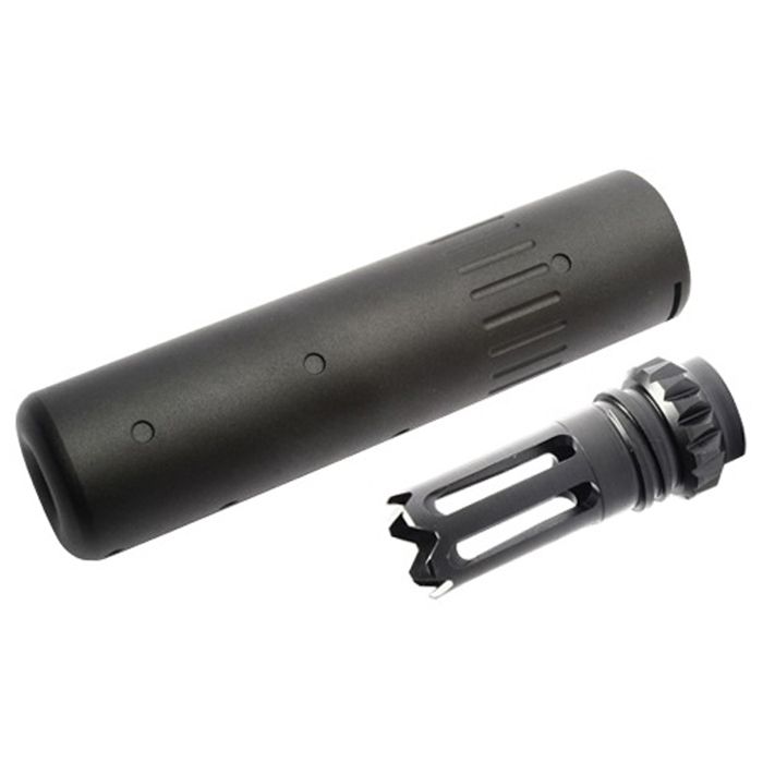 G&G 14mm CCW US Type Sound Suppressor For SCAR