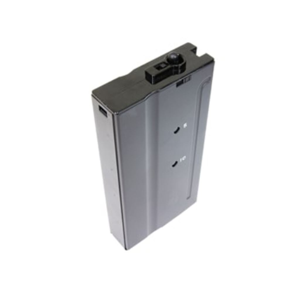 Explore the G&G Type 64 BR AEG Series Mid-cap Magazine at ReplicaAirguns.ca. High tension spring for reliable feeding. Durable aluminum alloy construction.