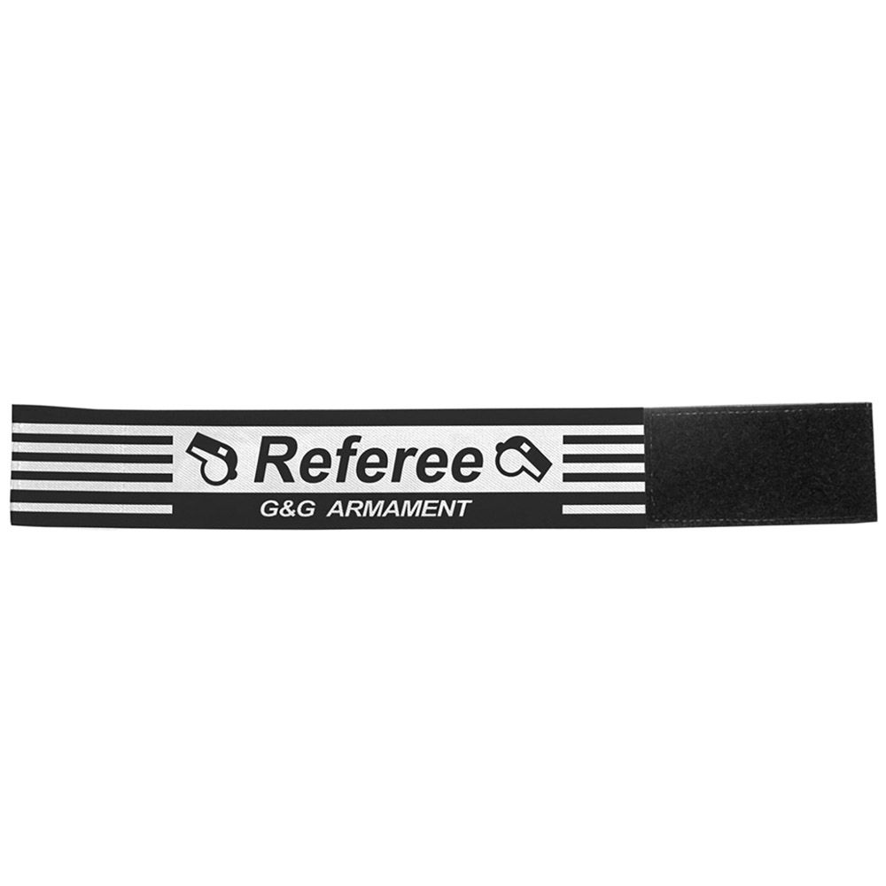 G&G Referee Team Armband - 6 Pack - Black and White