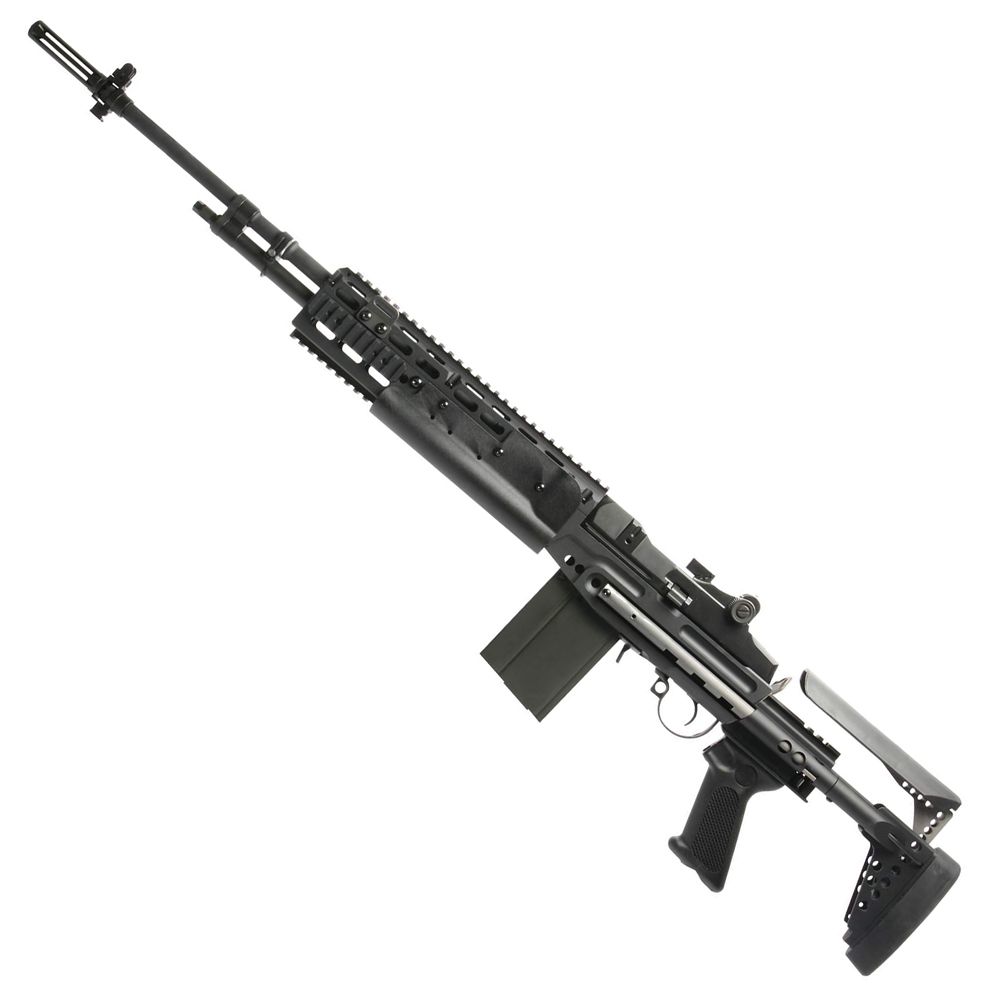 View the G&G HBA-L Airsoft Rifle image at ReplicaAirguns.ca. Detailed design with a 20-inch barrel, metal, and polymer construction.