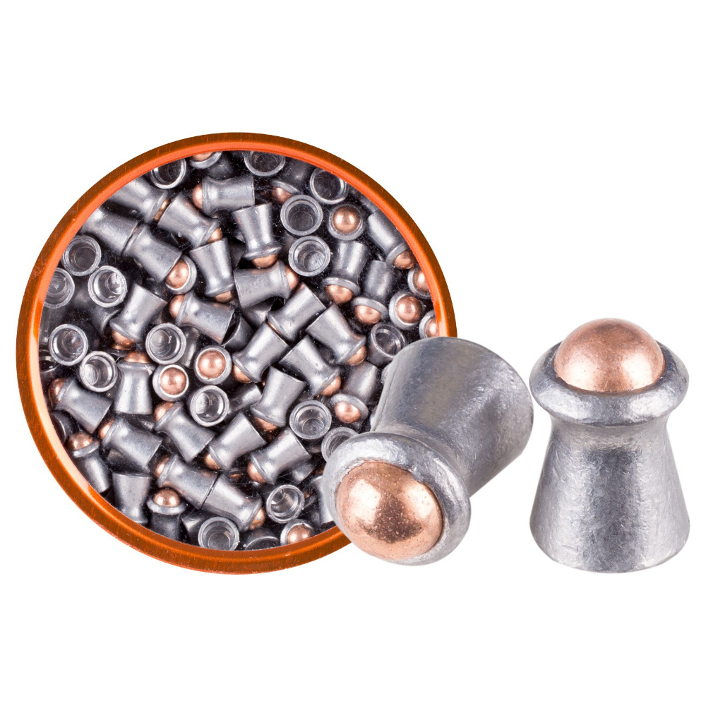 Enhance your shooting experience with Gamo Rocket .22 Caliber Pellets. Combining performance lead with a hardened steel tip for superior penetration, shock, and precision accuracy.