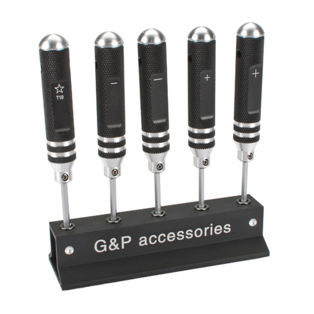 G&P Precision 5pc P/S Screwdriver Set