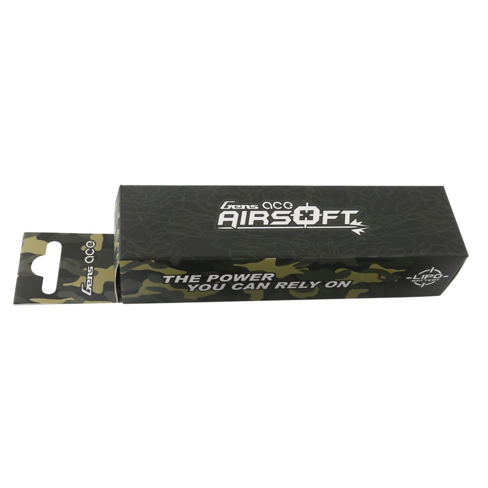 Gens Ace 11.1V 900mAh 3S 25C Airsoft Battery