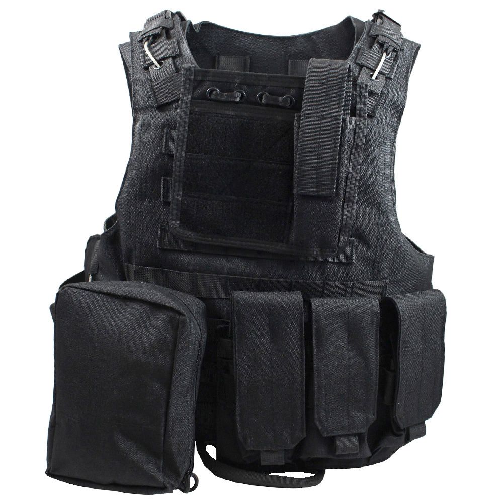 Water-Resistant Combat MOLLE Vest