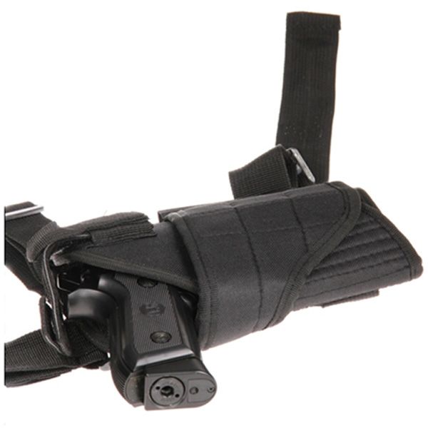 Black Tornado Drop Leg Holster  Left Side