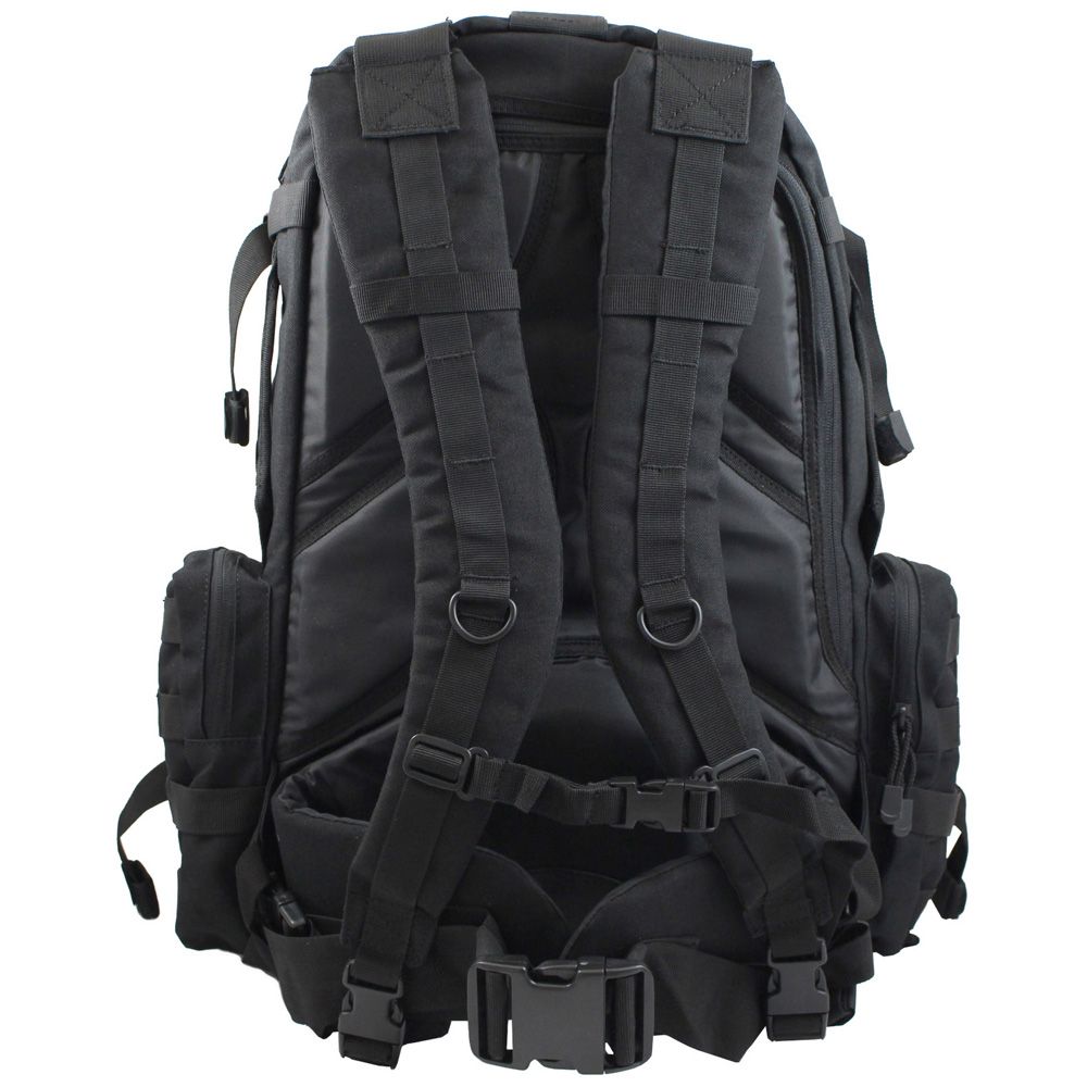 Explore the MOLLE Assault Backpack, designed for military and everyday use. This tactical backpack offers ample storage, MOLLE webbing, and adjustable support for personalized comfort. Get it at ReplicaAirguns.ca.