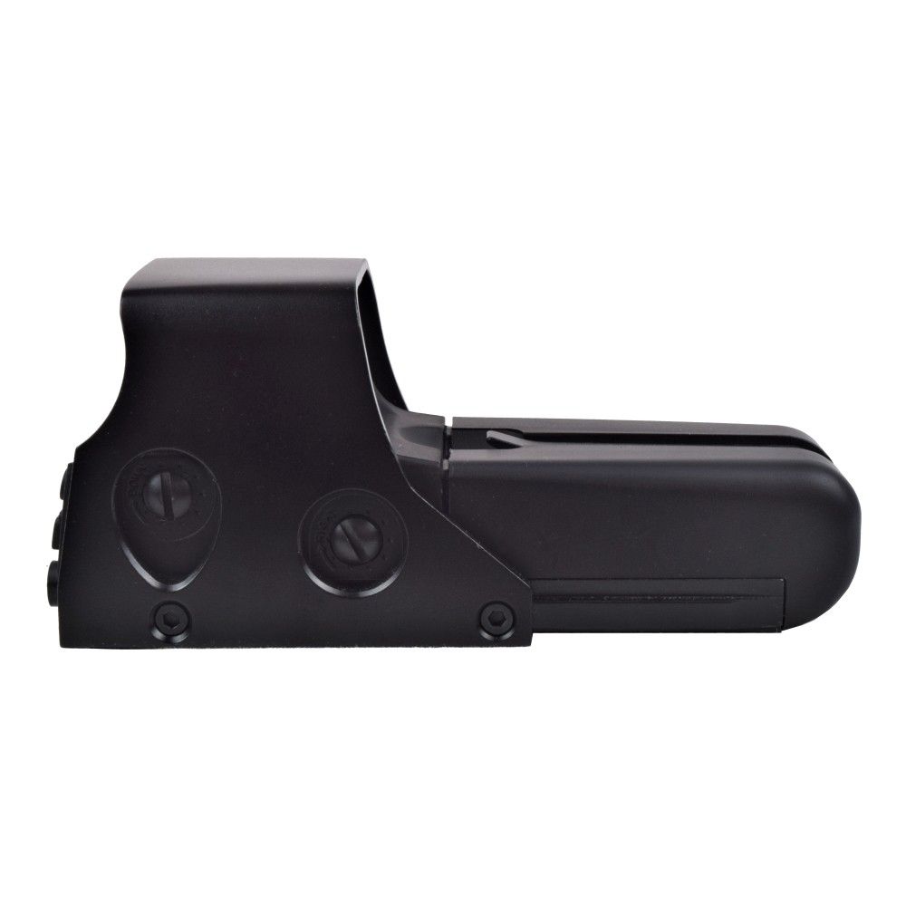 Enhance accuracy with the Tactical Holographic Reflex Red Green Dot Sight 552. Quick target acquisition, durable metal construction. Fits 20mm weaver/Picatinny rails. Available at ReplicaAirguns.ca.