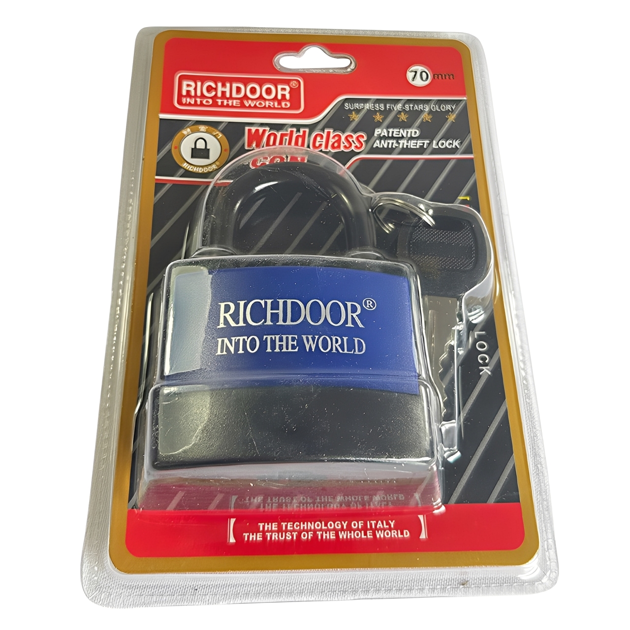 Heavy Duty 70mm Single Piece Lock