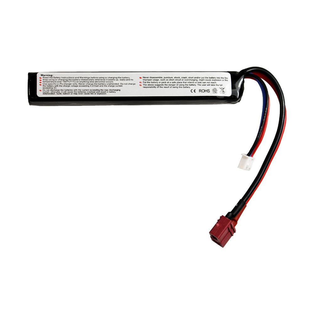 Deans Connector Stick LiPo Battery - 7.4V 1450mAh 