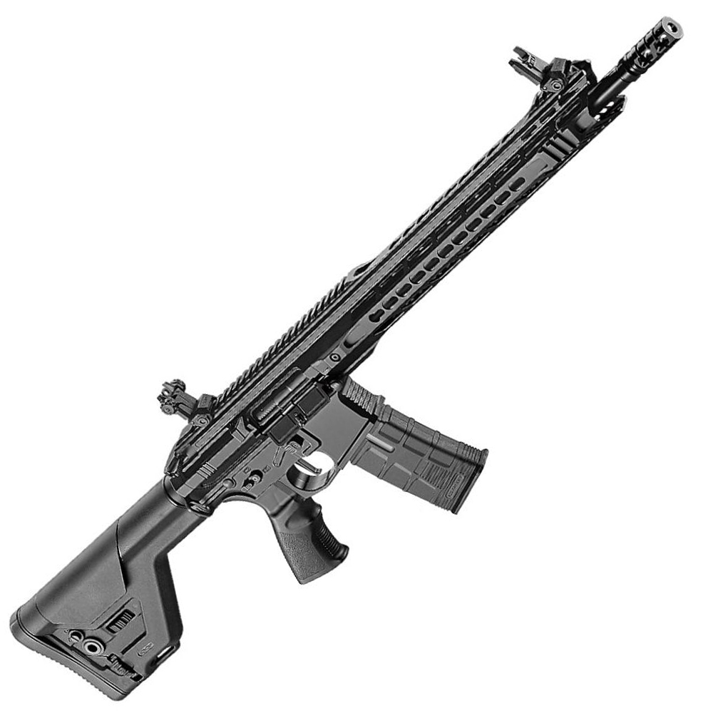 Elevate your airsoft game with the ICS MARS Airsoft Rifle. CNC machined for aggressive style, split gearbox for easy maintenance, and Electronic Blowback. Equipped with a MOSFET unit for better trigger response. Buy now! 