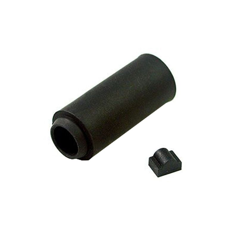 Optimize your airsoft gun's accuracy with the Modify Baton Ryusoku Hop Up Bucking - Hard Type. Engineered for easy use without the need for additional modifications, this hard-type bucking enhances stability and extends trajectory