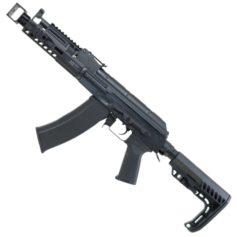 Explore the Arcturus AK05 AEG Airsoft Rifle - Compact and Tactical design, all-metal construction, adjustable rear stock, and high-quality realism. Available at ReplicaAirguns.ca for the best prices in Canada.