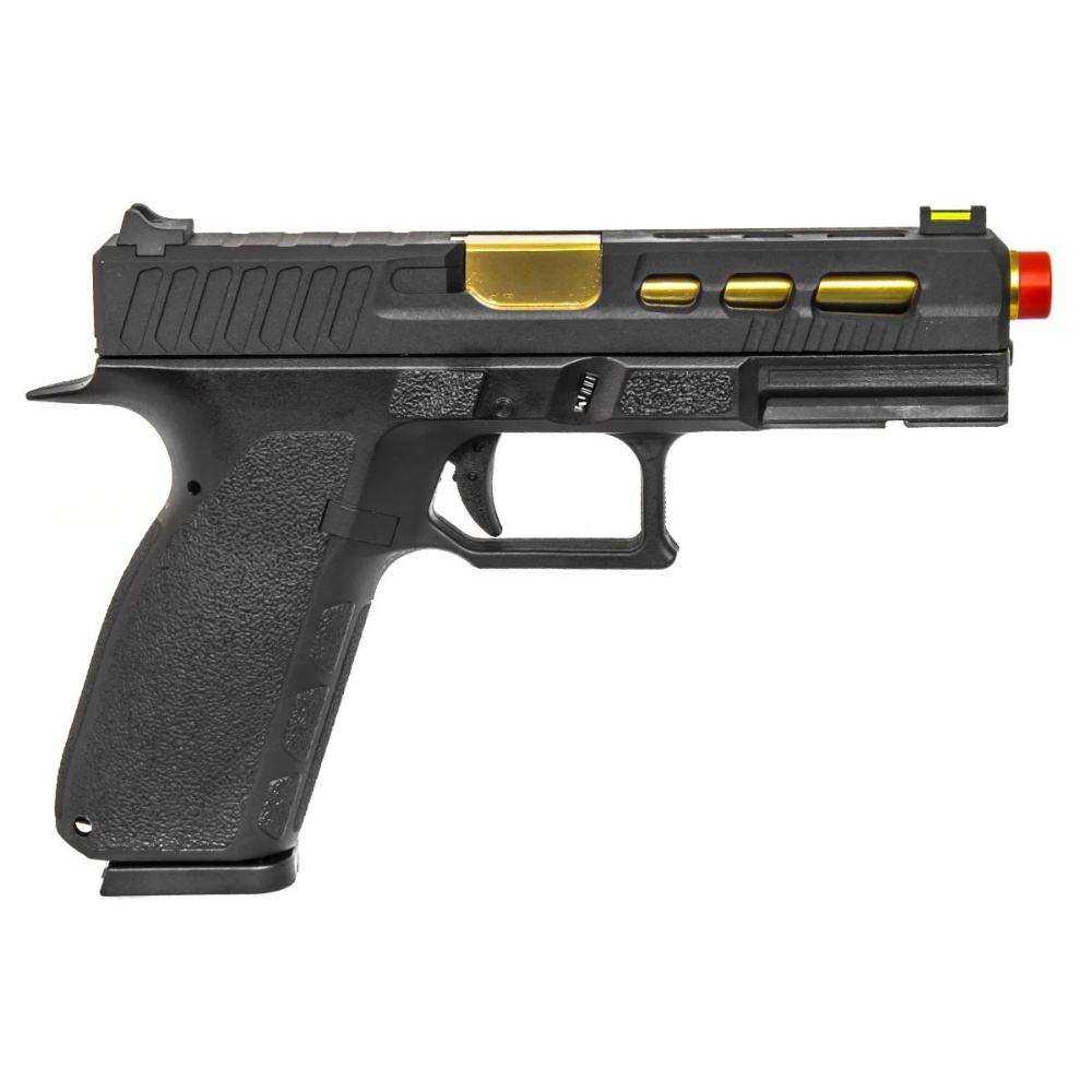 KP-13 GAS Airsoft Pistol Gold Metal Slide