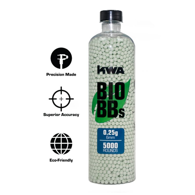 KWA Bio Airsoft BBs Bottle - 5000