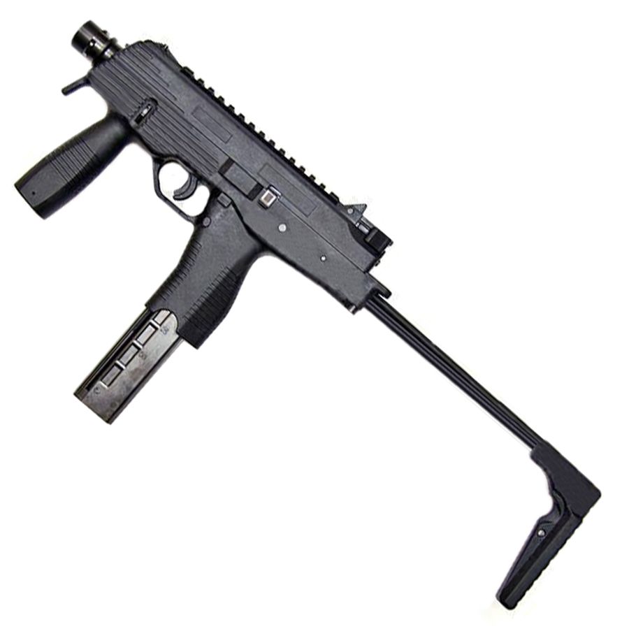 KWA KMP9 Gas Blowback Airsoft Submachine Gun with Grip