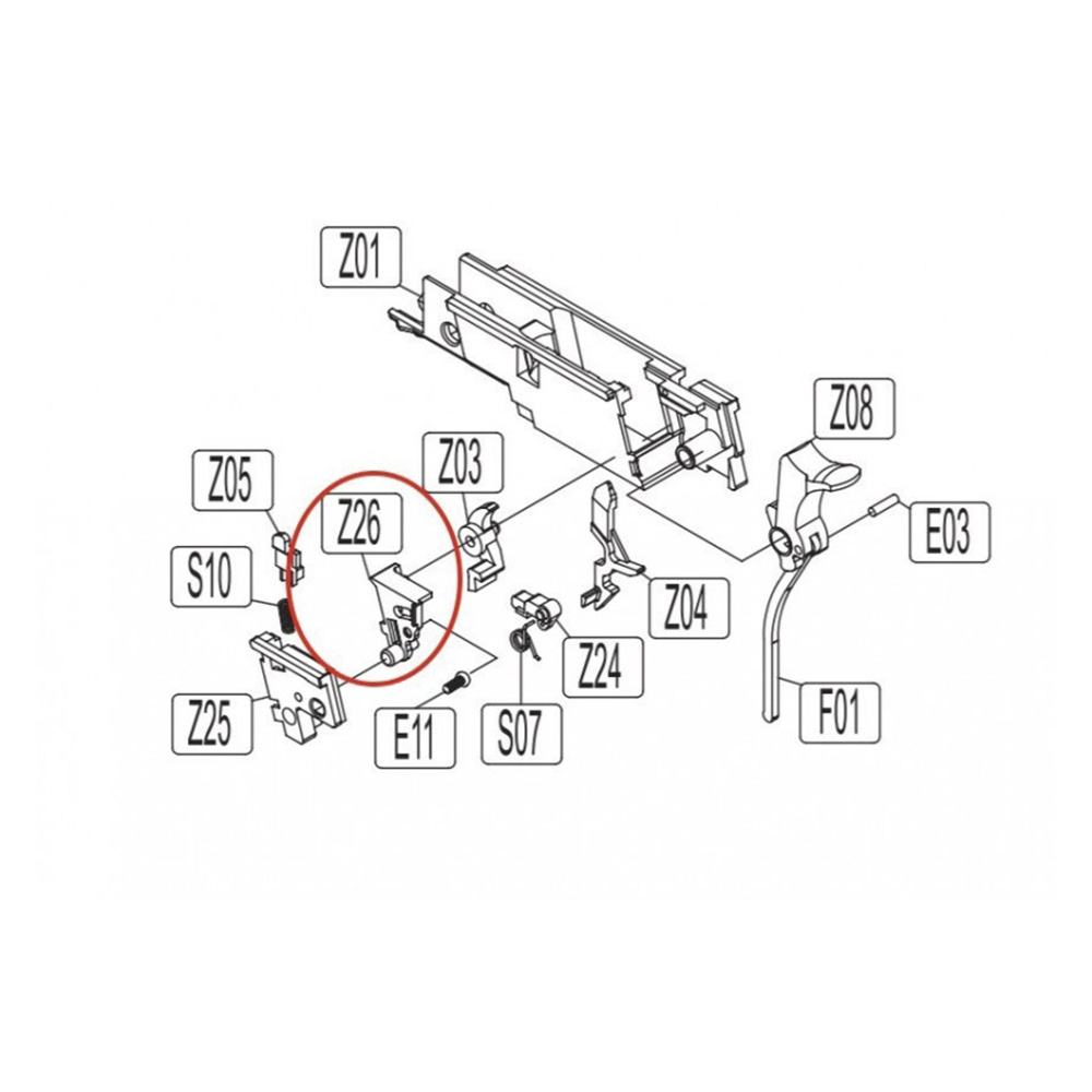Hammer For KWC 1911 B76 and 77 Series