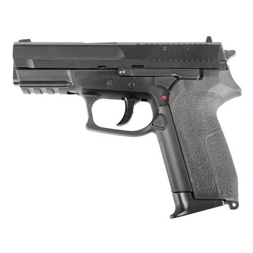 Explore the KWC Sig Sauer SP2022 Airsoft Pistol at ReplicaAirguns.ca. With a metal slide and full-size drop-out magazine, this licensed replica offers realism and accuracy.