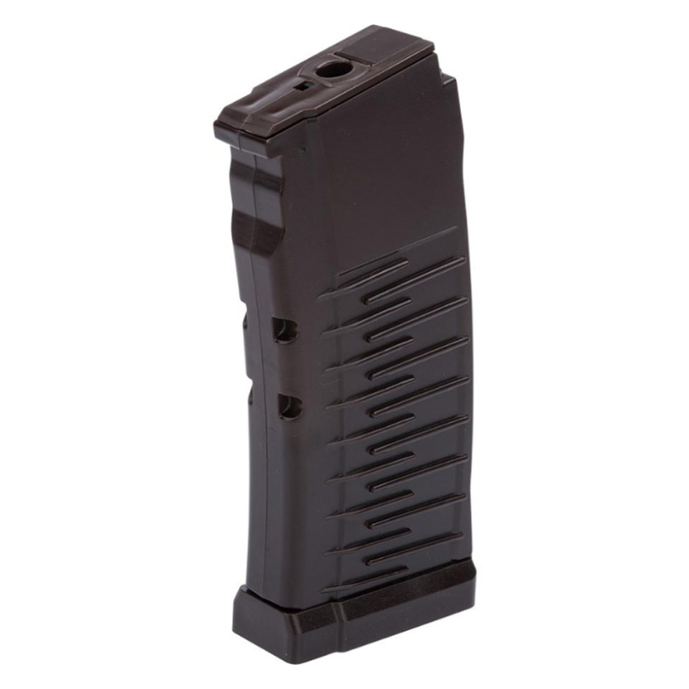 Elevate your airsoft game with the LCT AS-VAL/VSS/SR-3M 100-Round Mid-Cap Magazine. Robust polymer construction, easy winding design, and ribbed for added comfort. Designed for LCT AEG rifles. Explore now at ReplicaAirguns.ca.
