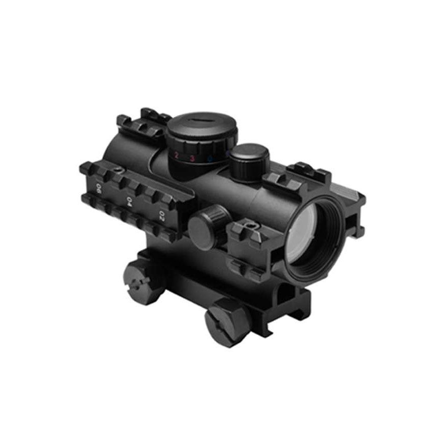 Ncstar 3 Rail Sighting System Red Green Blue Dot With Weaver Mount
